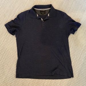 Banana Republic Men’s Blue Luxury Touch Polo Shirt